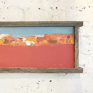 古材など材質に拘った額縁 NOTEWORKS